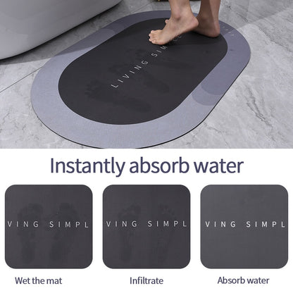 Super Absorbent Non Slip Bath Mat