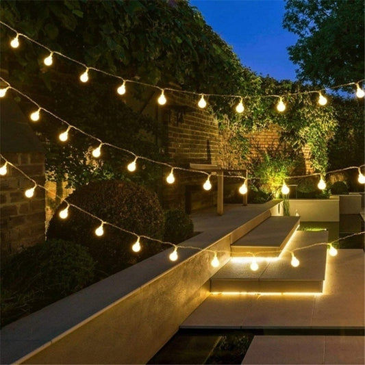 Backyard LED String Lights